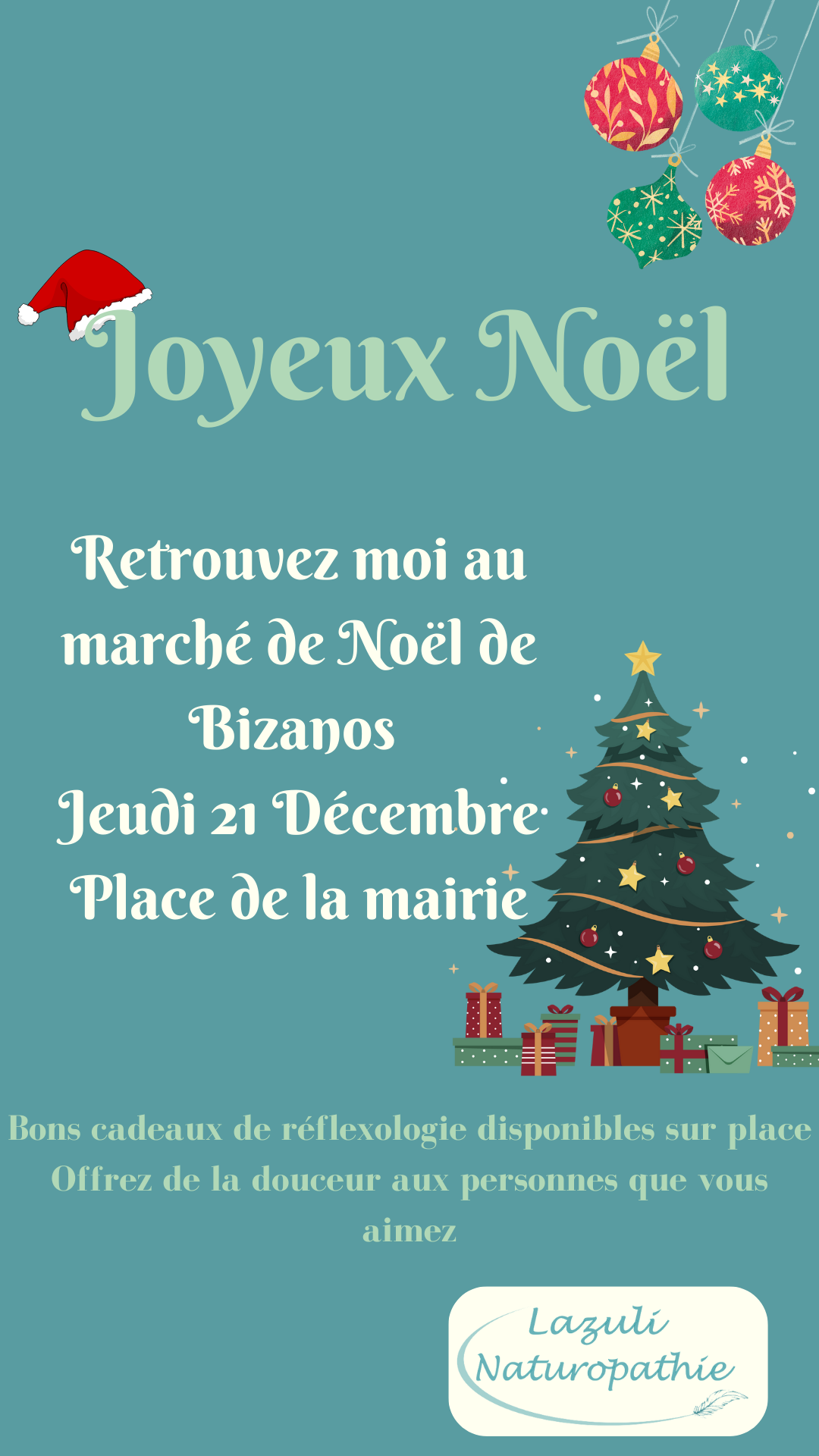 marché noel Bizanos